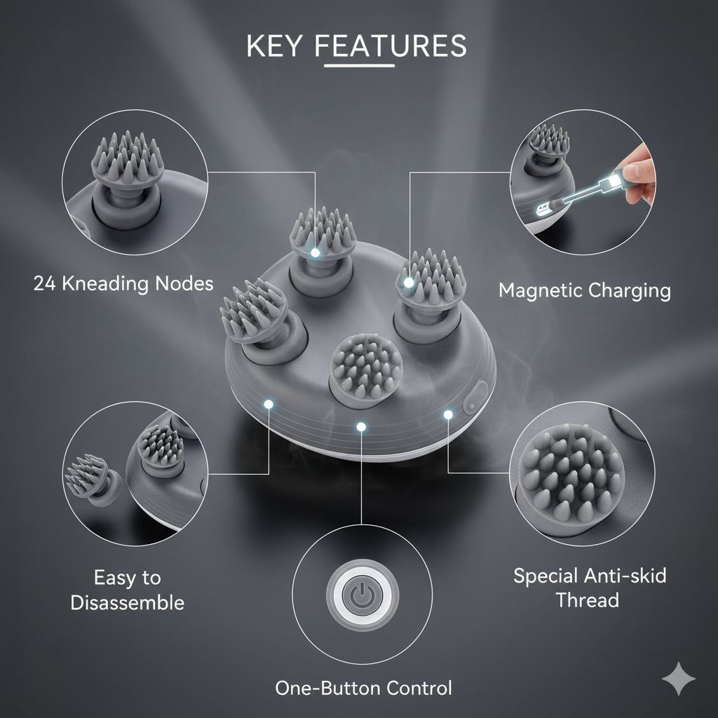 Rechargeable Electric Pet Massager