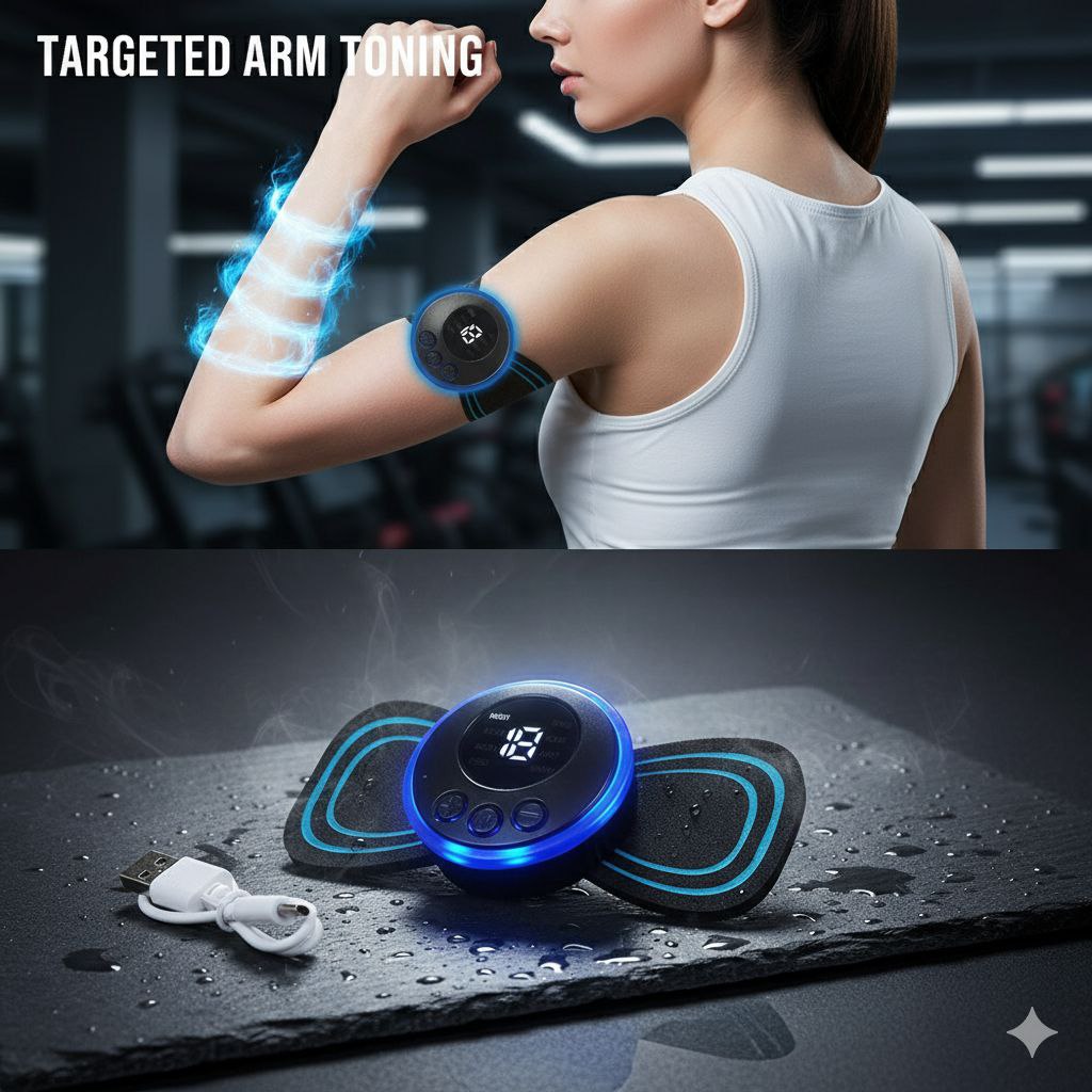 Massager Back Full Body Muscle Stimulator Pain Relief Device