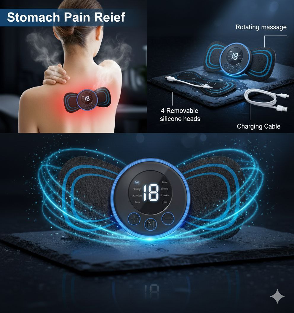 Massager Back Full Body Muscle Stimulator Pain Relief Device