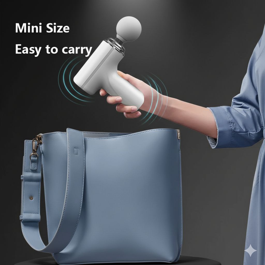 Mini Gun Massager Machine for Pain Relief