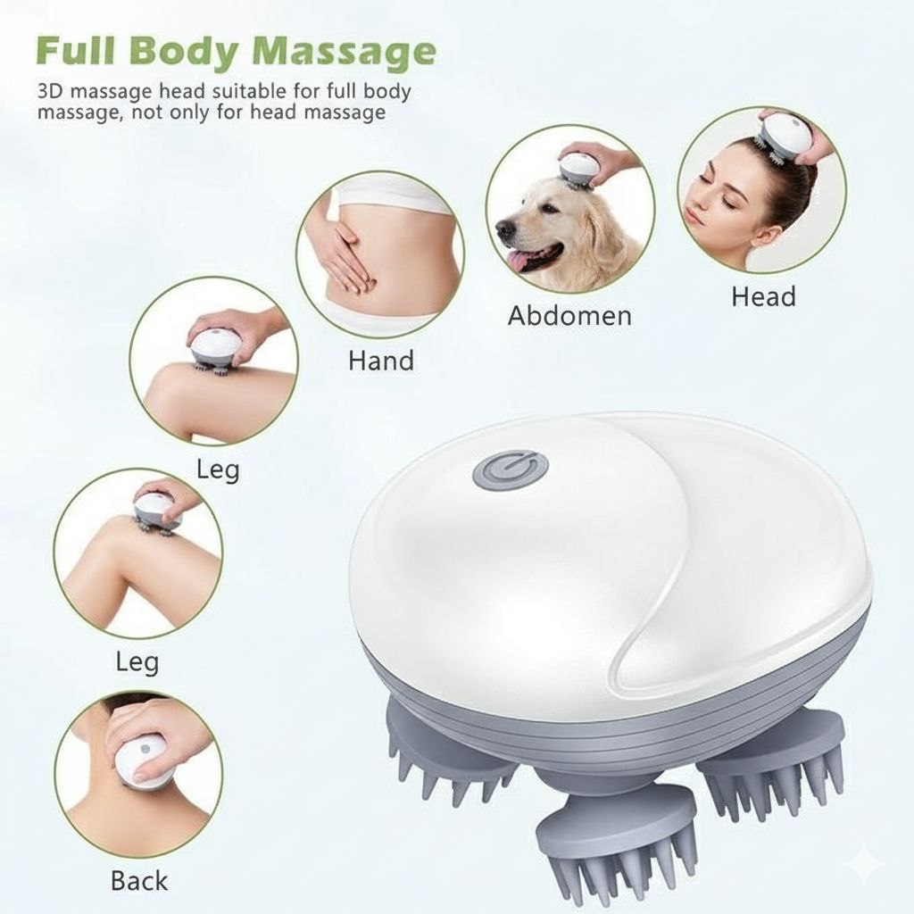 Rechargeable Electric Pet Massager