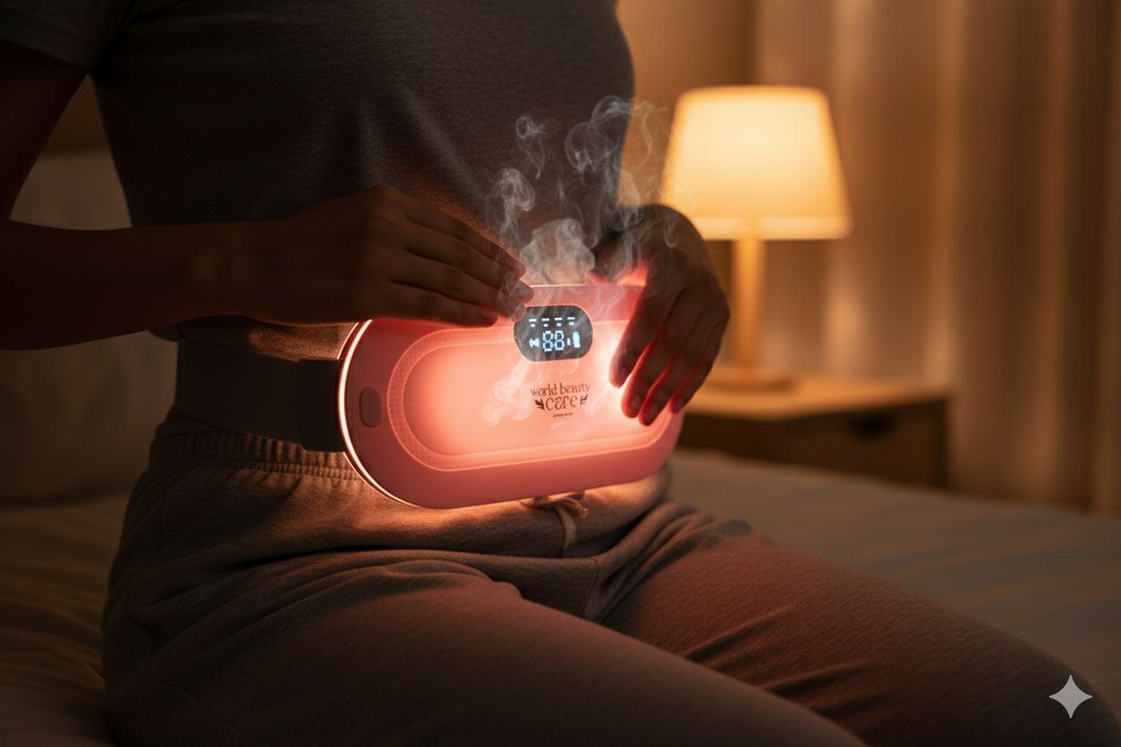 Portable Cordless Heating Pad for Menstrual Cramps Relief