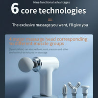 Mini Gun Massager Machine for Pain Relief